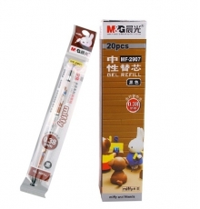 晨光 MG-2907 0.38mm 米菲全針管替芯（黑色，20支/盒）