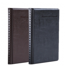 得力(deli) 180名 硬皮面攤開式名片冊 5783（10本/盒）