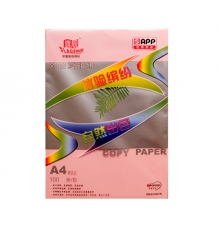 旗艦 A4 80g 進口彩色復印紙（桃紅色，100張/包，25包/箱）