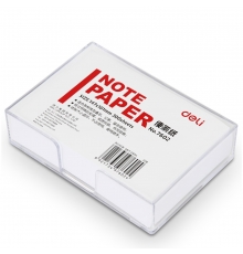 得力(deli)盒裝便條紙 7602（147*101mm，18小盒/中盒）