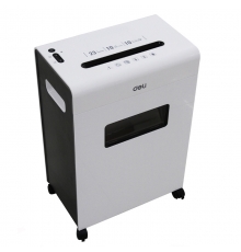 得力（Deli）9902 平板系列碎紙機(jī)（23L紙桶容量、碎紙能力可達(dá)10000次、單次碎紙能力10張S3級(jí)保密）