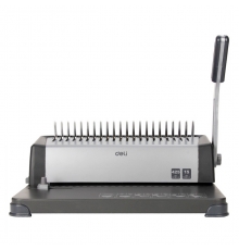 得力（Deli）3872 靈活裝訂堅(jiān)固抗沖擊膠圈裝訂機(jī)（單次打孔張數(shù)15張/次）