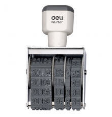 得力（deli）日期印 7527（5mm；12個(gè)/盒）