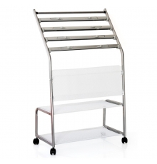 得力（deli）9304海量型報(bào)刊架（635*350*1050mm）