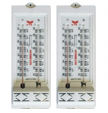 雙魚牌雙排干濕溫度計 B-2