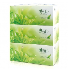 心相印盒裝茶語(yǔ)抽紙 H200（200抽，3盒/提，36盒/箱）按提售