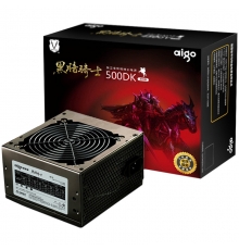 愛國者(aigo)額定350W 黑暗騎士500DK 電源(寬幅設計/加強12V設計)