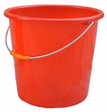 家寶水桶 紅色 37 大(外直徑37cm*高32cm)