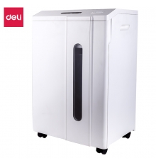得力(deli)德國(guó)七級(jí)高保密碎紙機(jī) 軍工級(jí)安全 30L大容量 30分鐘連續(xù)碎紙機(jī)14408