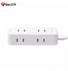 公牛（BULL） 插座/帶兒童保護(hù)門 新國(guó)標(biāo)插座/插線板/插排/排插/接線板/拖線板/電源插座 GN-A140 迷你插座4位全長(zhǎng)1.8米