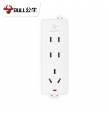 公牛（BULL） 插座新國標(biāo)/插線板/插排/排插/接線板/拖線板/無線/自行接線/無插頭無電源線 GN-101A 3位無開關(guān)無線